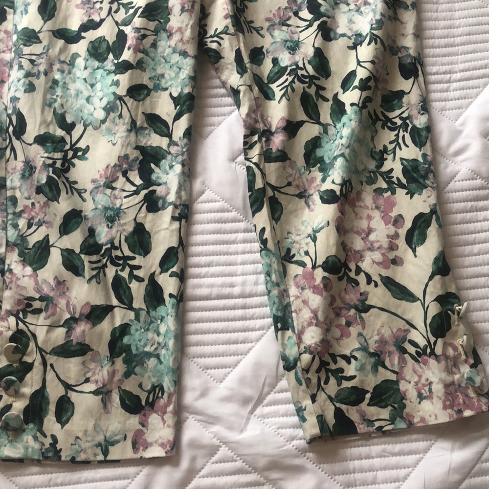 J Jill| Cropped pant| Women’s|. Size L petite| Linen cotton blend, Vacation cool - Picture 4 of 15